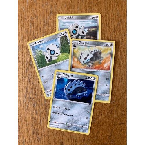 (2510) 2x Galekid + 2x Galegon (Pokemon)