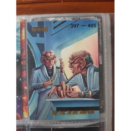 Lot De 9 Cartes Star Trek Skybox Master Series