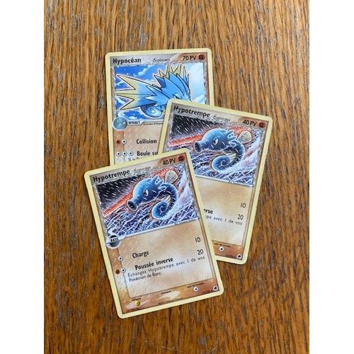 (2215) 2x Hypotrempe + Hypocéan (Pokemon)