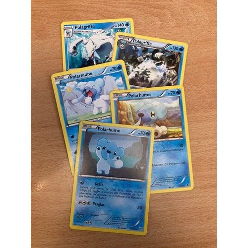 (2394) 3x Polarhume + 2x Polagriffe (Pokemon)