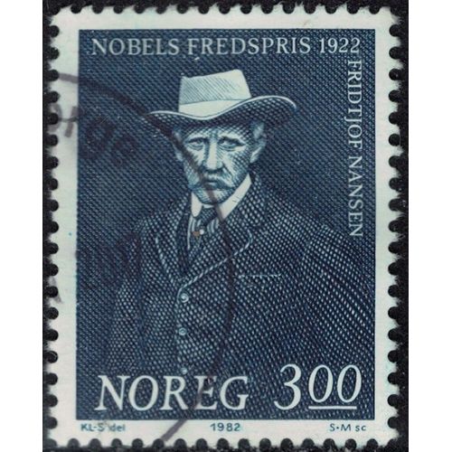 Norvège 1982 Oblitéré Used Prix Nobel De La Paix 1922 Fridtjof Nansen Y&t No 830 Su
