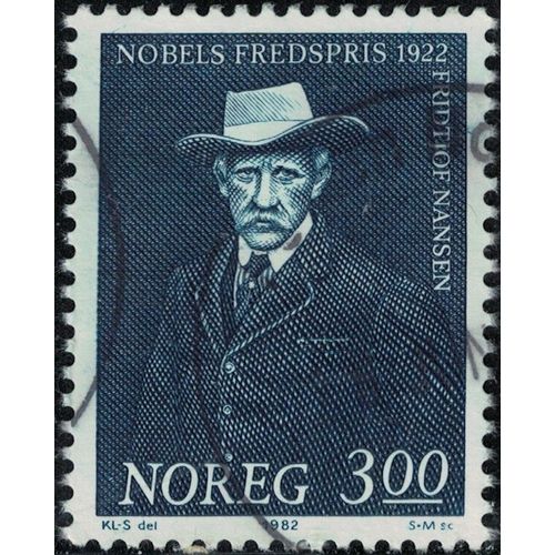 Norvège 1982 Oblitéré Used Prix Nobel De La Paix 1922 Fridtjof Nansen Y&t No 830 Su