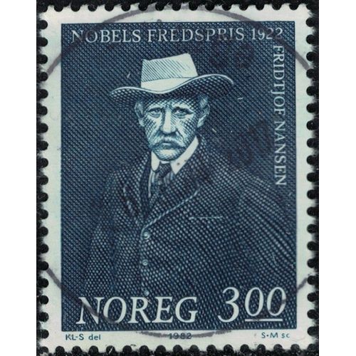 Norvège 1982 Oblitéré Used Prix Nobel De La Paix 1922 Fridtjof Nansen Y&t No 830 Su