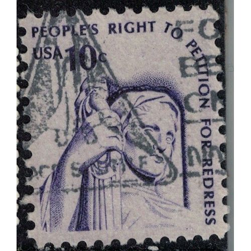Etats Unis 1977 Oblitéré Used Droit Du Peuple À Demander Réparation J.E. Fraser Y&t Us 1179 Su