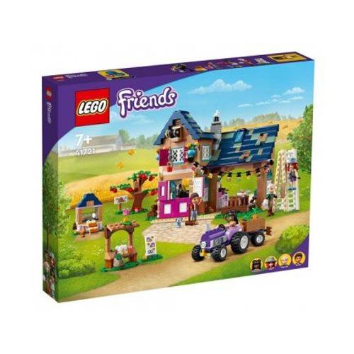 Lego Friends 41721 Ferme Bio Avec Tracteur - Mini Poupees, Animaux - Jouet Construction + 1 Carte - Fille 7 Ans Et Plus
