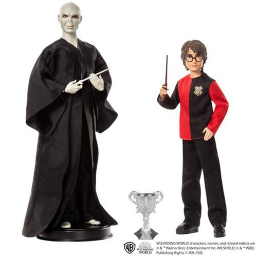 Harry Potter-Pack 2 Poupées Voldemort Et Harry Potter Poupée Mannequin-Mattel