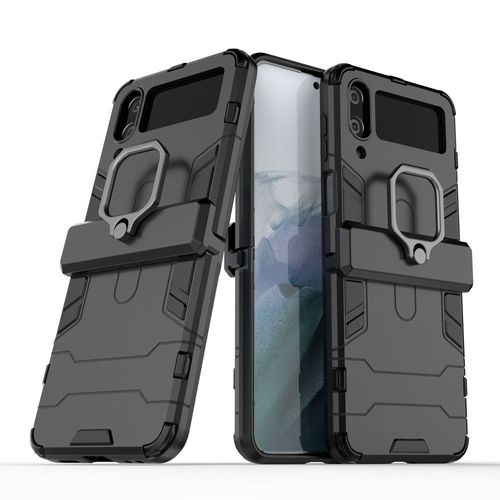 Coque Pour Samsung Galaxy Z Flip 4 5g - Housse Etui Rigide Anti Choc - Noir