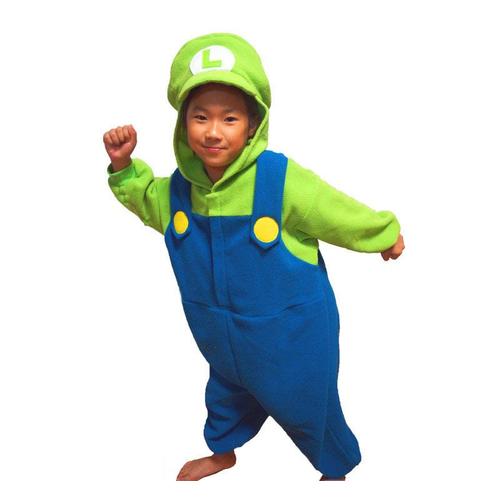 Costume Kigurumi - Nintendo - Luigi Enfant