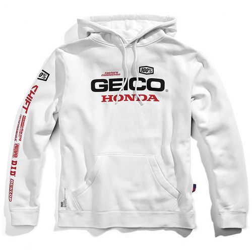 Sweat A Capuche Salvo 100 Percent Honda Geico Team Officiel Motocross