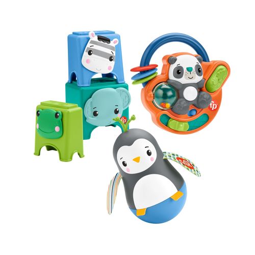 Fisher Price Coffret Je Découvre Mes Mains Eveil Bébé-Mattel