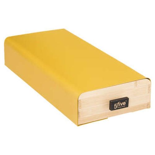 Porte 30 Capsules Déco "Modern" 38cm Moutarde