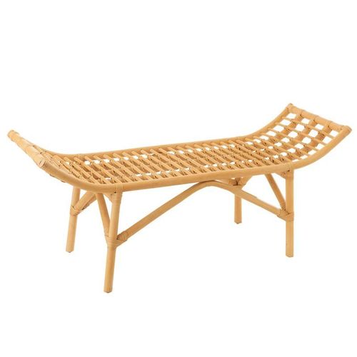 Banc Design "Ana Rotin" 120cm Naturel