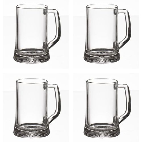 Lot De 4 Verres À Bières "Anse" 32cl Transparent