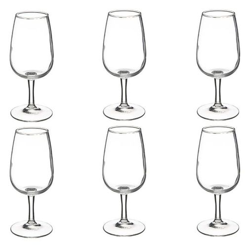 Lot De 6 Verres À Vin "Viticole" 21cl Transparent