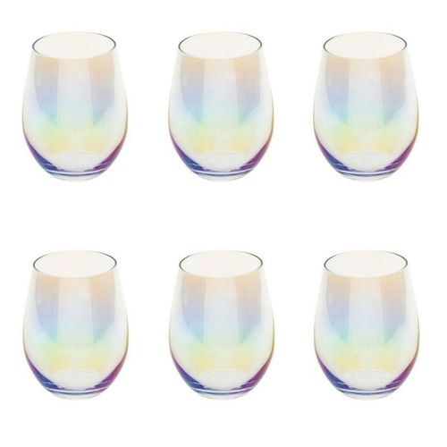 Lot De 6 Gobelets En Verre "Fantasy" 54cl Transparent
