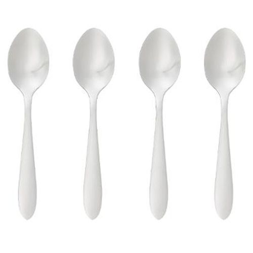 Lot De 4 Cuillères À Café Inox "Nevis" 14cm Argent