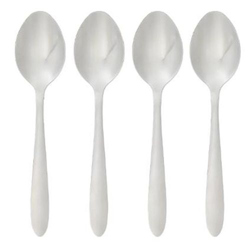 Lot De 4 Cuillères À Soupe Inox "Nevis" 19cm Argent
