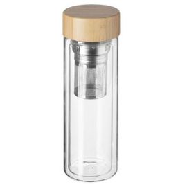 Théière Double Paroi "Bambou" 40cl Naturel