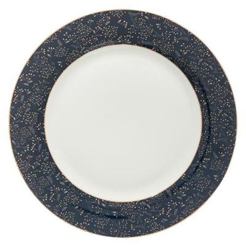Lot De 6 Assiettes Plates "Cabo" 27cm Bleu