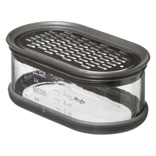 Râpe & Boîte De Récupération "2 Faces" 14cm Gris
