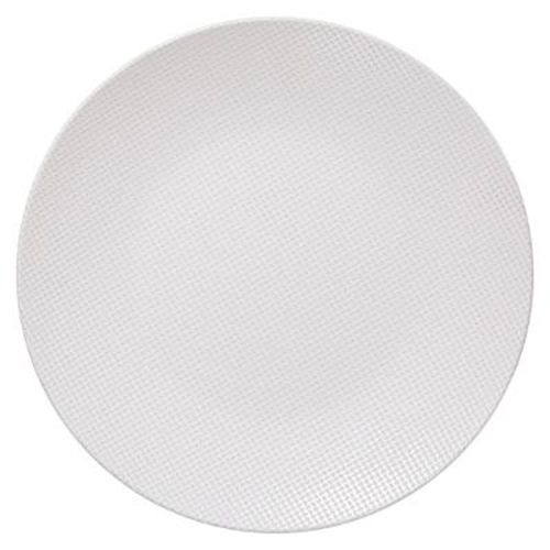 Lot De 6 Assiettes Plates "Céleste" 27cm Blanc