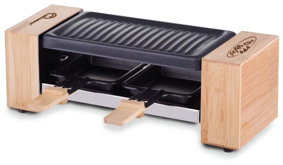 LITTLE BALANCE 8618 Raclette 2 personnes Meuuh…! - Bois