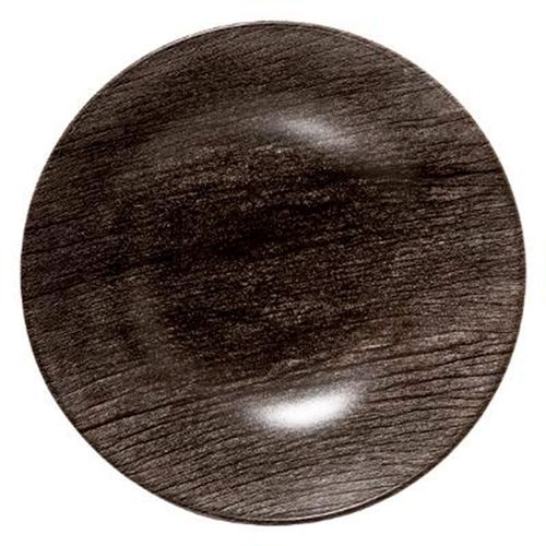 Lot De 6 Assiettes Creuses "Vie Sauvage" 20cm Noir
