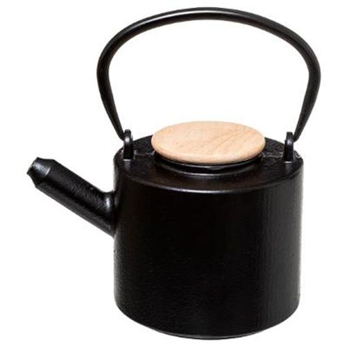 Théière En Fonte "Vie Sauvage" 16cm Noir