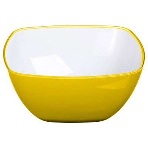 Saladier Carré "Square" 25cm Jaune