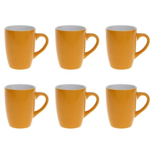 Lot De 6 Mugs "Colorama" 38cl Jaune