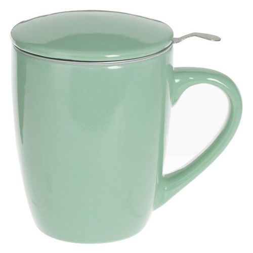 Tisanière En Faïence "Colorama" 32cl Menthe
