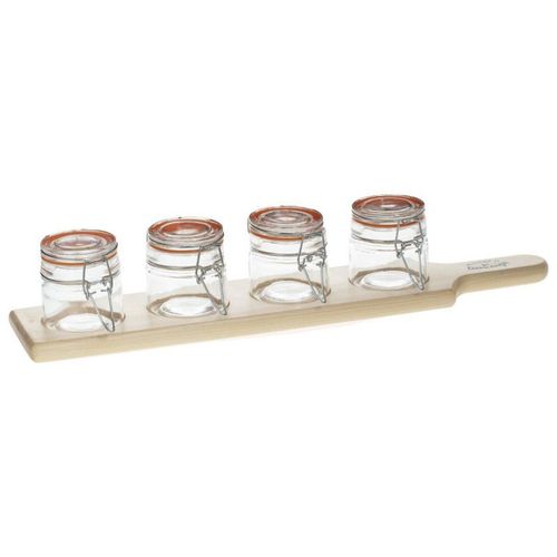 Set Apéritif 5 Pièces "Verrines" 45cm Naturel