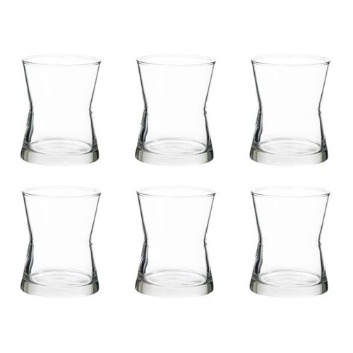 Lot De 6 Verrines En Verre "Derin" 13cl Transparent