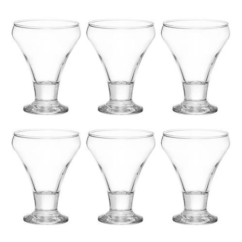 Lot De 6 Coupes À Glace "Gelo" 30cl Transparent