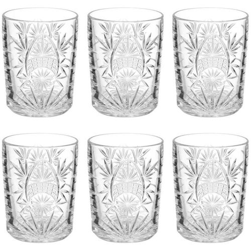 Lot De 6 Gobelets Bas "Ayla" 35cl Transparent