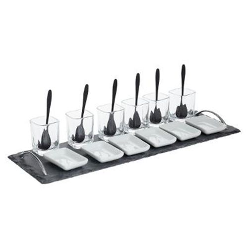 Set Apéritif 19 Pièces "Long" 45cm Noir