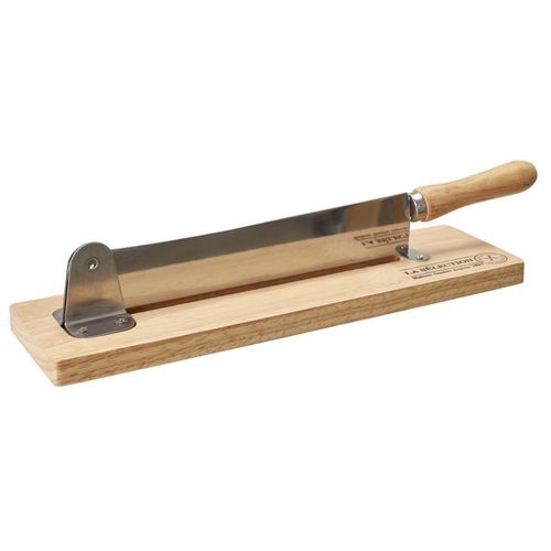 Paris Prix - Trancheuse À Pain Bois & Inox "2 En 1" 37cm Naturel