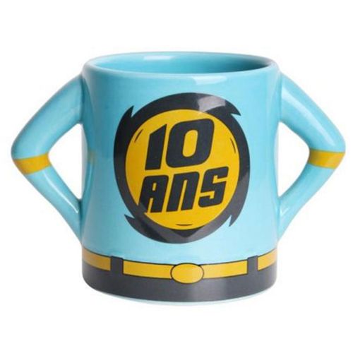 Paris Prix - Mug Héros "10 Ans" 14cm Bleu