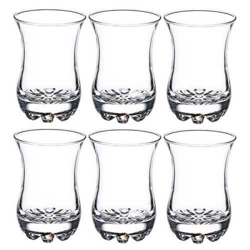 Lot De 6 Verres À Thé "Sylvana Ii" 8cl Transparent