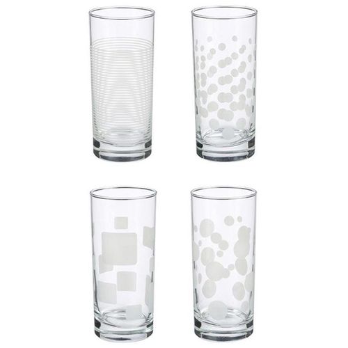Lot De 4 Gobelets À Eau "Toni'eau" 48cl Transparent
