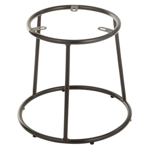 Paris Prix - Support Pour Tabouret Métal "Hemera" 39cm Noir