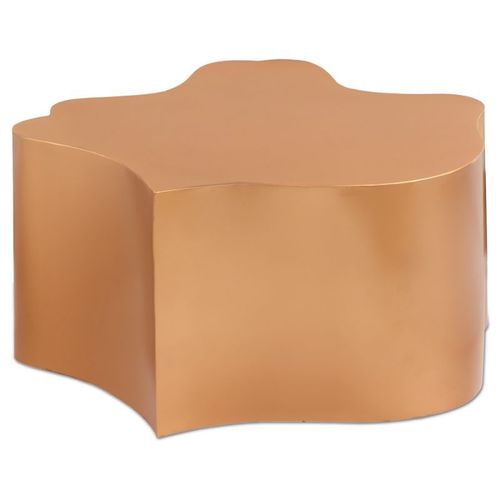 Paris Prix - Table Basse Design "Ranciso" 81cm Orange