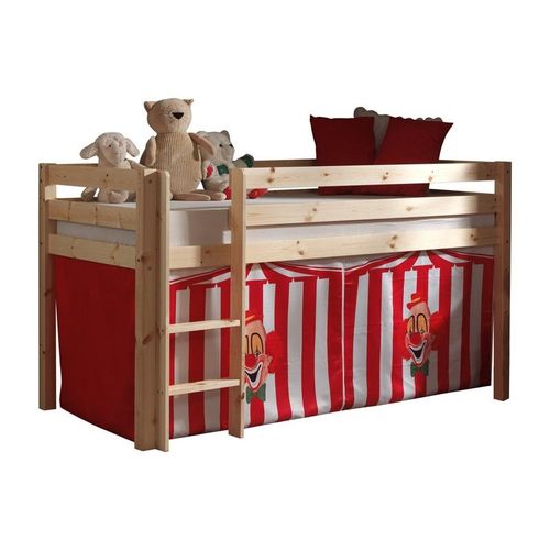 Paris Prix - Lit Enfant "Pino Cirque" 90x200cm Naturel