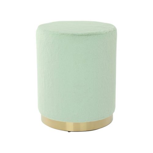 Paris Prix - Pouf Rond Design "Nona" 44cm Menthe