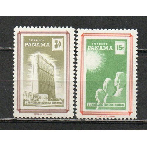Timbre-Poste Du Panama