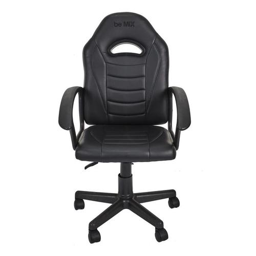 Paris Prix - Chaise De Bureau "Racer Gamer" 94-106cm Noir