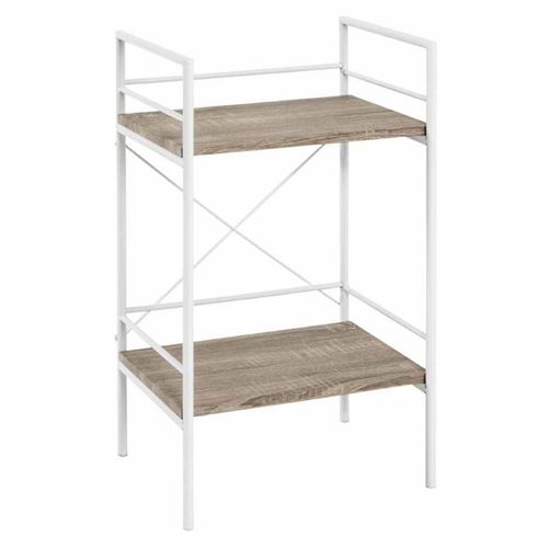 Paris Prix - Étagère 2 Niveaux "Duja" 62cm Naturel