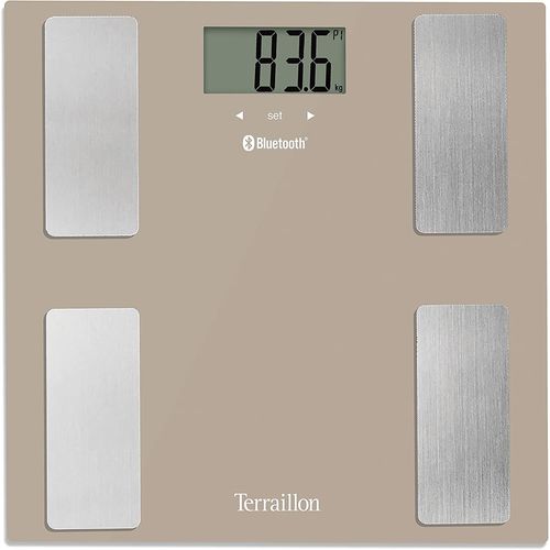 Pèse-Personne Impédancemètre Connecté Bluetooth Terraillon Coach Connect 15125 Marron