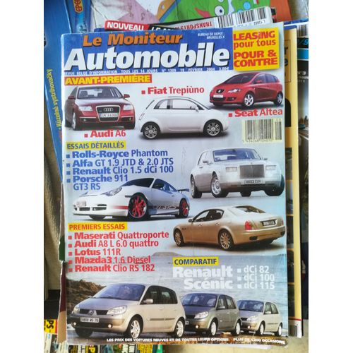 Le Moniteur Automobile 1309 De 2004