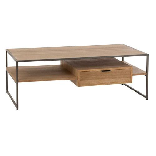Meuble Tv 1 Tiroir "Giuseppe" 120cm Naturel